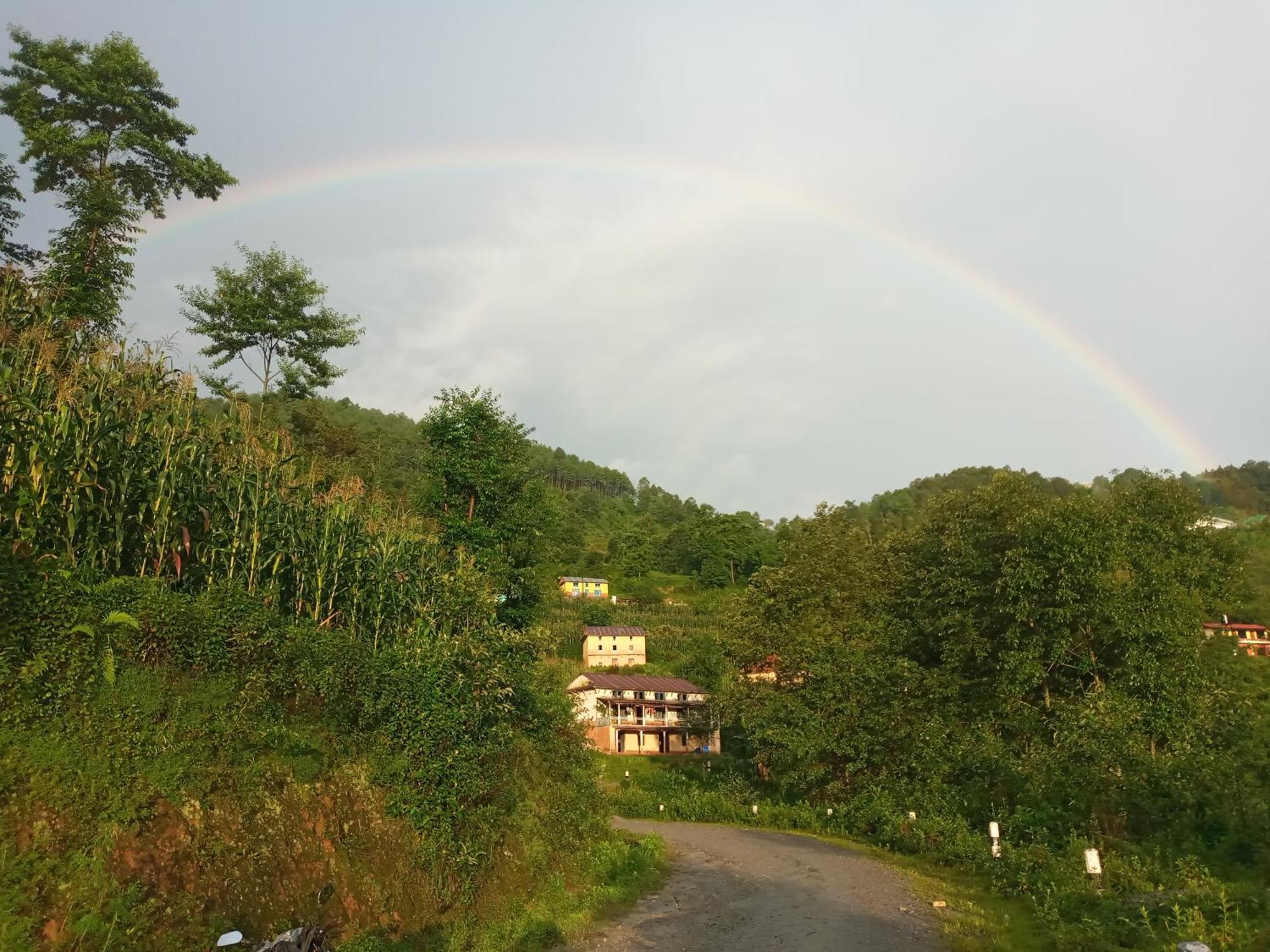 Unique Point Home Stay Nagarkot Bagian luar foto
